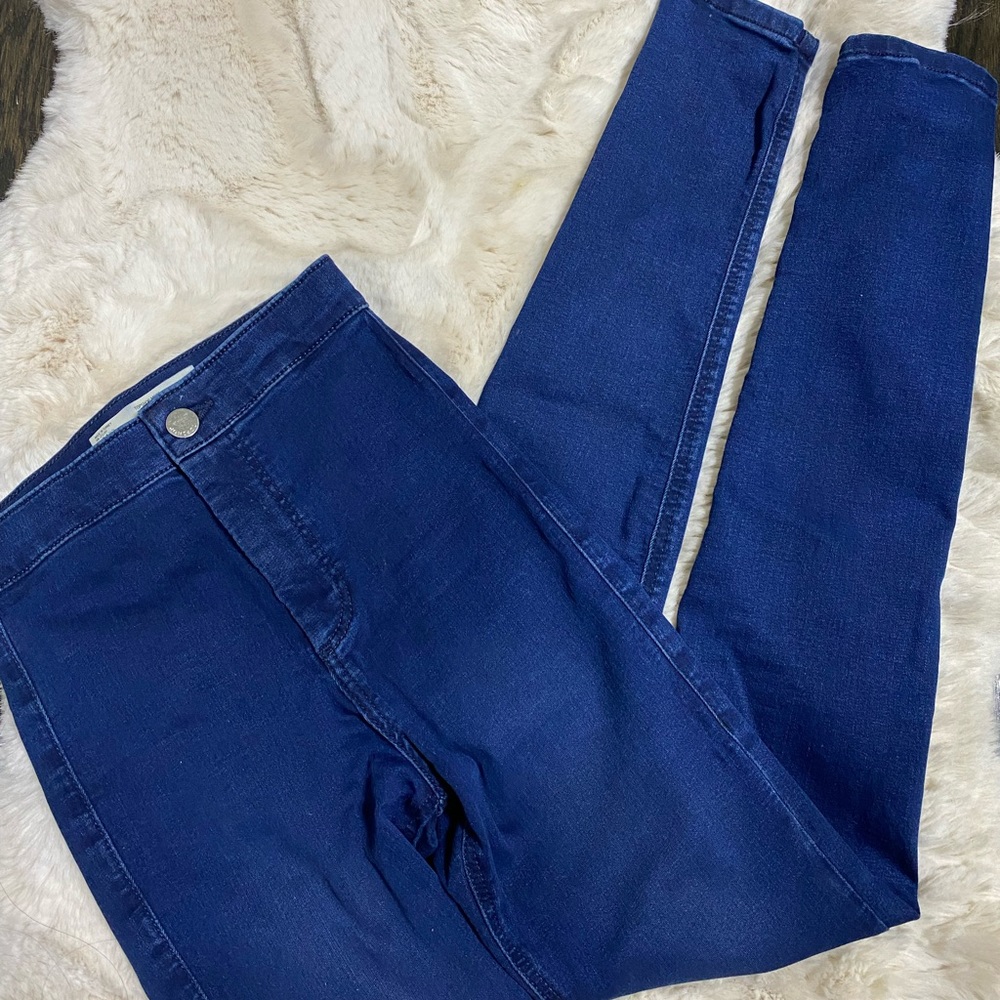 TOPSHOP High waisted skinny jeans